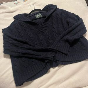 American Eagle a knit Hoodie Top